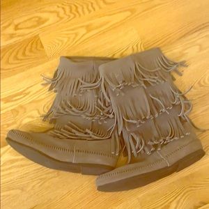 Minnetonka Fringe Boot